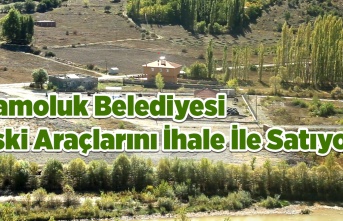 Çamoluk Belediyesi Eski Araçlarını Satıyor