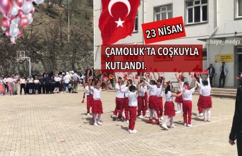 Çamoluk’ta 23 Nisan Coşkuyla Kutlandı.