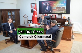 Vali Ünlü’den İlçemize Ziyaret.