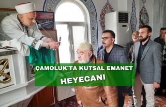 Çamoluk’ta Kutsal Emanet Heyecanı!