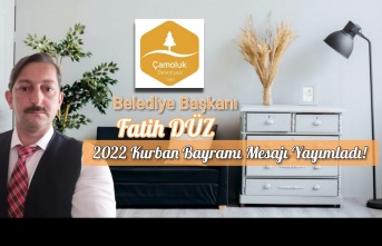 Belediye Başkanı Fatih Düz Kurban Bayramı Mesajı Yayımladı!