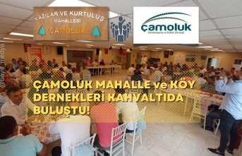 Çamoluk Derneği İstişare Kahvaltısı Yazılar ve Kurtuluş Derneği Ev Sahipliğinde Gerçekleşti.