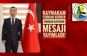 Kaymakam Furkan Berber'den Kurban Bayramı Mesajı!