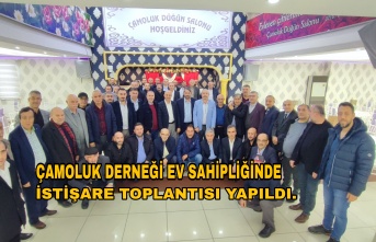 Çamoluk Derneği Öncülüğünde İstişare Toplantısı Yapıldı!