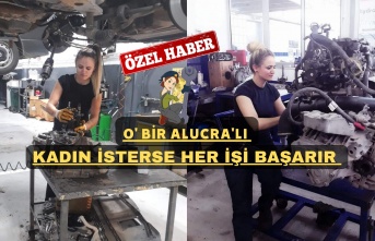 Alucra'lı Burcu Usta, Erkek Meslektaşlarına Taş Çıkartıyor!