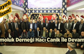 Çamoluk Derneği Hacı Canik'le Devam!