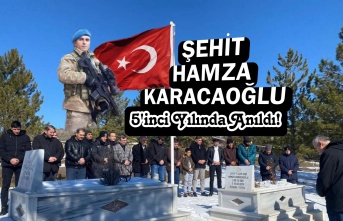 Şehit Hamza Karacaoğlu 5'inci Yılında Anıldı!