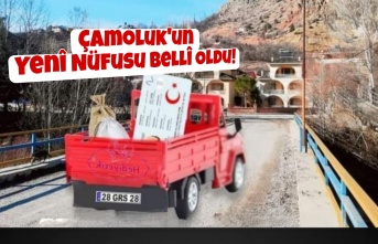 Çamoluk'un Yeni Nüfusu Belli Oldu!