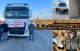 Demirhan Madencilik'ten 2. Kafile Yola Çıktı