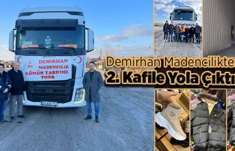 Demirhan Madencilik'ten 2. Kafile Yola Çıktı