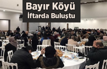 Bayır Köyü İftarda Bir Araya Geldiler