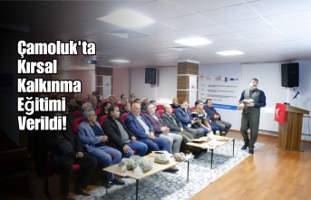 Çamoluk'ta Kırsal Kalkınma Eğitimi Verildi!