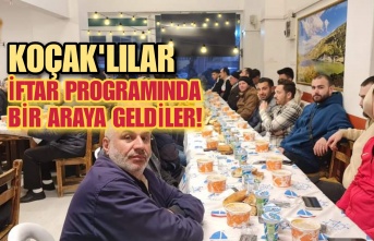 Koçak Köyü İftar Programında Bir Araya Geldil!