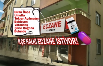 Üç Aydır Eczanesiz Kalan İlçe, Eczanesine Kavuşmak İstiyor! Hatta Şiirde Konu Oldu İşte Detaylar.