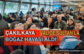 "Çakılkaya" Valide sultan'la Boğaz Havası Aldı