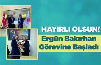 Hayırlı Olsun! Ergün Bakırhan Görevi Devraldı