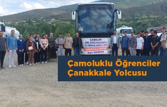 Çamoluklu Öğrenciler Çanakkale Yolcusu