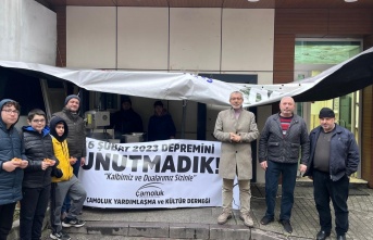Çamoluk Derneği 6 Şubat Depremini Unutmadı !