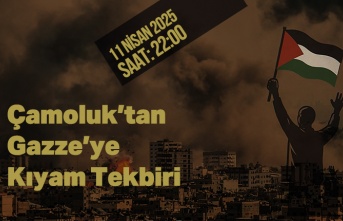 Çamoluk'tan Gazze'ye Yükselen Tekbir Sesleri