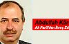 Abdullah Kürkçü Ak Partiden İhraç Edildi