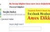 Aman Dikkat! Facebook Hesabınız Çalınabilir