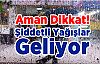 Aman Dikkat Şiddetli Yağışlar Geliyor.