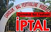 Çamoluk Bal Festivali İptal