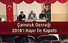 Çamoluk Derneği 2018'i hayır ile kapattı