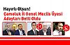 Çamoluk İl Genel Meclis Üyesi Adayları Belli Oldu