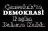 Çamoluk’a Demokrasi Başka Bahara Kaldı.