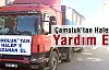 Çamoluk'tan Halep'e yardım