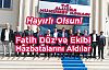 Fatih Düz ve Ekibi Mazbatalarını Aldılar