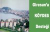 Giresun'a KÖYDES Desteği