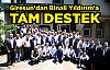 Giresun'dan Binali Yıldırım'a Destek