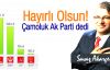 Hayırlı Olsun! Çamoluk Ak Parti Dedi