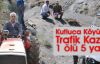 Kutluca Köyünde Trafik Kazası 1 Ölü 5 Yaralı