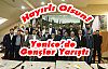 Yenice'de gençler yarıştı.