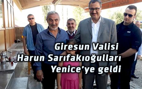 Vali Yenice'de