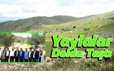  Yaylalar doldu taştı