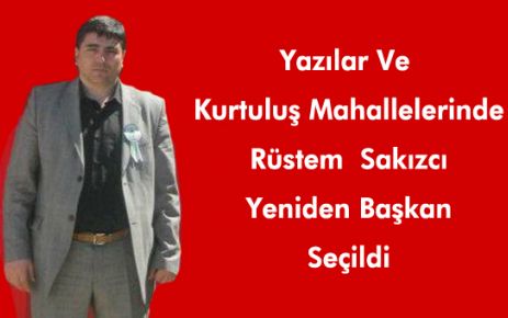 Yazılar ve Kurtuluş' 2 yıl  daha Rüstem Sakızcı ile devam dedi