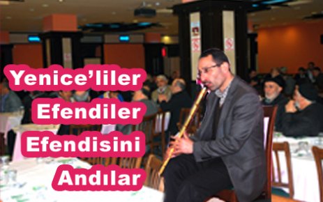 Yenice'liler Kainatın Efendisini Andılar