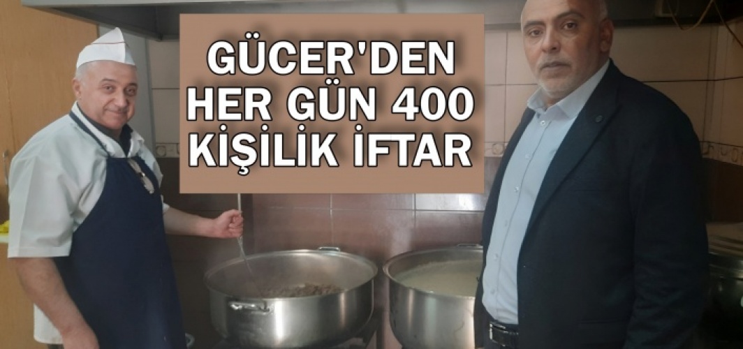 Gücer Derneği İftariye  İkram Sayısında Büyük Artış