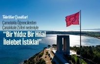 Çamoluklu Öğrencilerden Çanakkale İçin Çok Güzel  Çalışma