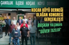 Koçak Derneği Kongreye Ev Sahipliği Yaptı. Başkan Yavuz Yalçınkaya Güven Tazeledi!