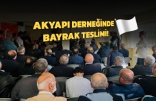 Akyapı Derneğinde Bayrak Değişimi!