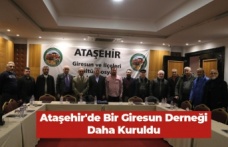 Ataşehir'de bir Giresun derneği daha kuruldu