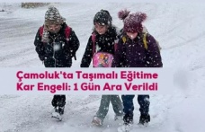 Çamoluk'ta Taşımalı Eğitime Kar Engeli: 1 Gün Ara Verildi