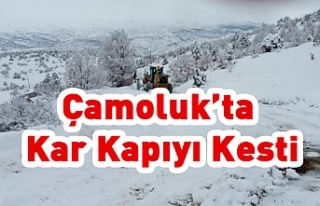 Kar Kapıyı Kesti