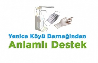 Yenice Derneğinden Anlamlı Destek