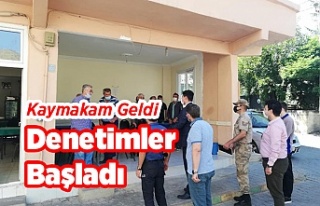 Kaymakam Geldi Denetimler Başladı